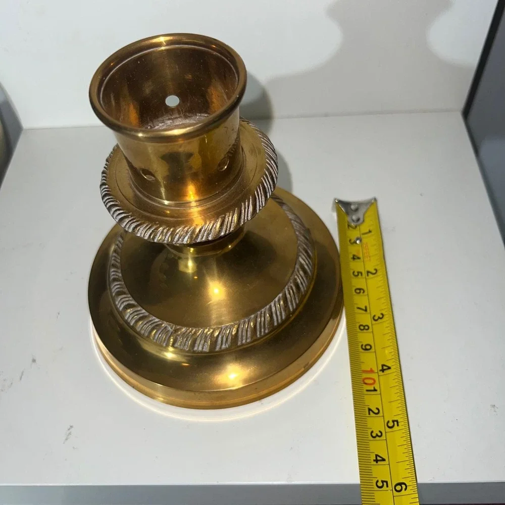 Vintage Mottahedah Solid Brass 6